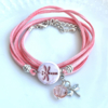 DIY pakket Dragonfly Pink-Zilver