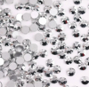 Rhinestone 7mm Zilver, 10 stuks