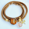 DIY pakket Dragonfly Brown-Goud