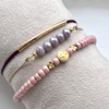 DIY pakket Pink-Burgundy-Goud-Smiley