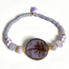 DIY pakket Dragonfly-Lila (keuze goud of zilver)