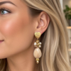 DIY pakket Wrapping drops facet Nude, (Goud of Zilver) incl. Tutorial