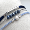 DIY pakket Blue-Zilver-Smiley