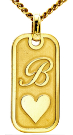 goud taghanger reliëf