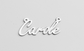 zilver naamhanger Carole