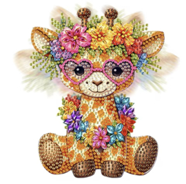 Diamond Painting Wiebel-ding Giraf