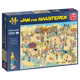 Jumbo Jan Van Haasteren Zandsculturen  legpuzzel 2000 stukjes