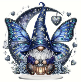 Diamond Painting Staander  Blauwe Vlinder  Gnoom