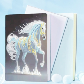 Diamond Painting Schriftje/Vriendenboekje/Notaboekje met Paard
