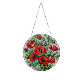 Diamond Painting  hanger Klaprozen
