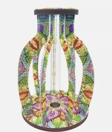 Diamond Painting  Vaasje in hout