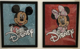 Diamond Painting Special Stones Minnie/Mickey 30x40