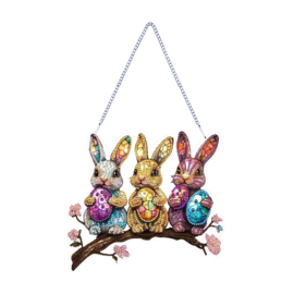 Diamond Painting  hanger Paashaasjes