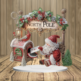 Diamond Painting  staander North Pole