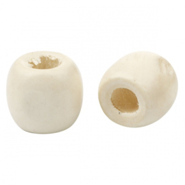 Macramé Houten kralen 17mm - 4 stuks