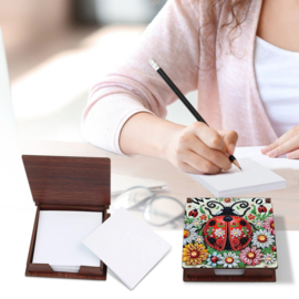 Diamond Painting notablaadjes box Lieveheersbeestje Coccinelle