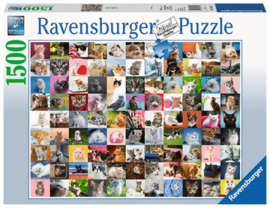 Ravensburger 99 Katten  legpuzzel 1500 stukjes