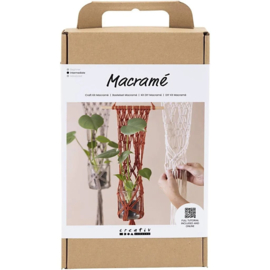 Macramé pakket 3 Plantenhangers
