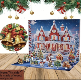 Diamond Painting  Winter/Kerst Landschap