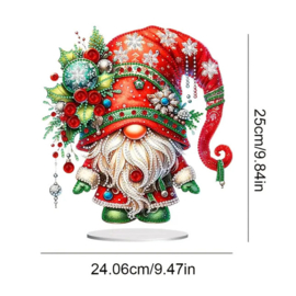Diamond Painting Staander  Kerst Gnoom