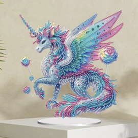Diamond Painting  staander Unicorn