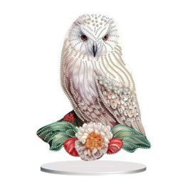 Diamond Painting  staander  Sneeuwuil