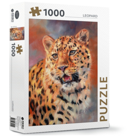 Rebo Leopard legpuzzel 1000 stukjes