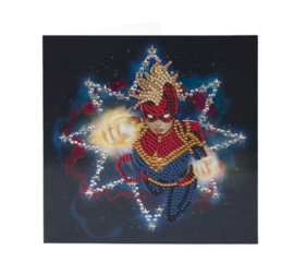 Crystal Card Kit® Marvel: Captain Marvel