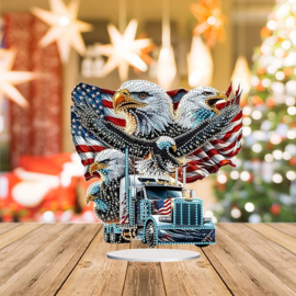 Diamond Painting  staander Arend American Truck