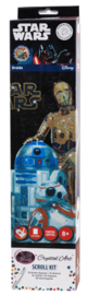 Diamond Painting Crystal Art Scroll Kit - Star Wars