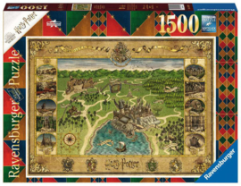 Ravensburger Hogwarts Kaart  legpuzzel 1500 stukjes