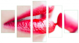 Diamond Painting ML 5-luik Lips (135cm op 85cm)