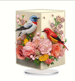Diamond Painting  staander Vogeltjes