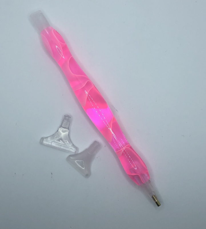 Luxe Diamond Painting handgemaakte ergonomische pen met opzetstukjes