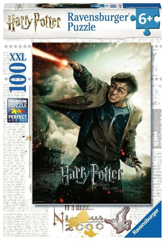 Ravensburger Harry Potter: Deathly Hallows legpuzzel 100 stukjes XXL