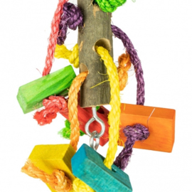 Petlala Wooden Colour Tower 60cm