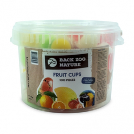 Back Zoo Nature Fruitkuipjes Mix 100 stuks in emmer