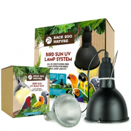 Back Zoo Nature Bird Sun UV-Lamp System + 70W Lamp SET