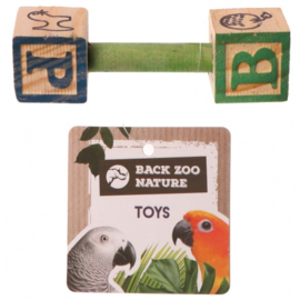 Back Zoo Nature ABC Wood Barbell