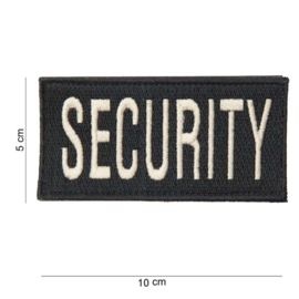 Security embleem met klitteband