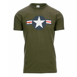 T'shirt WW-II  groen