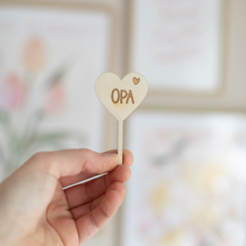 Plantenstekertje - Opa