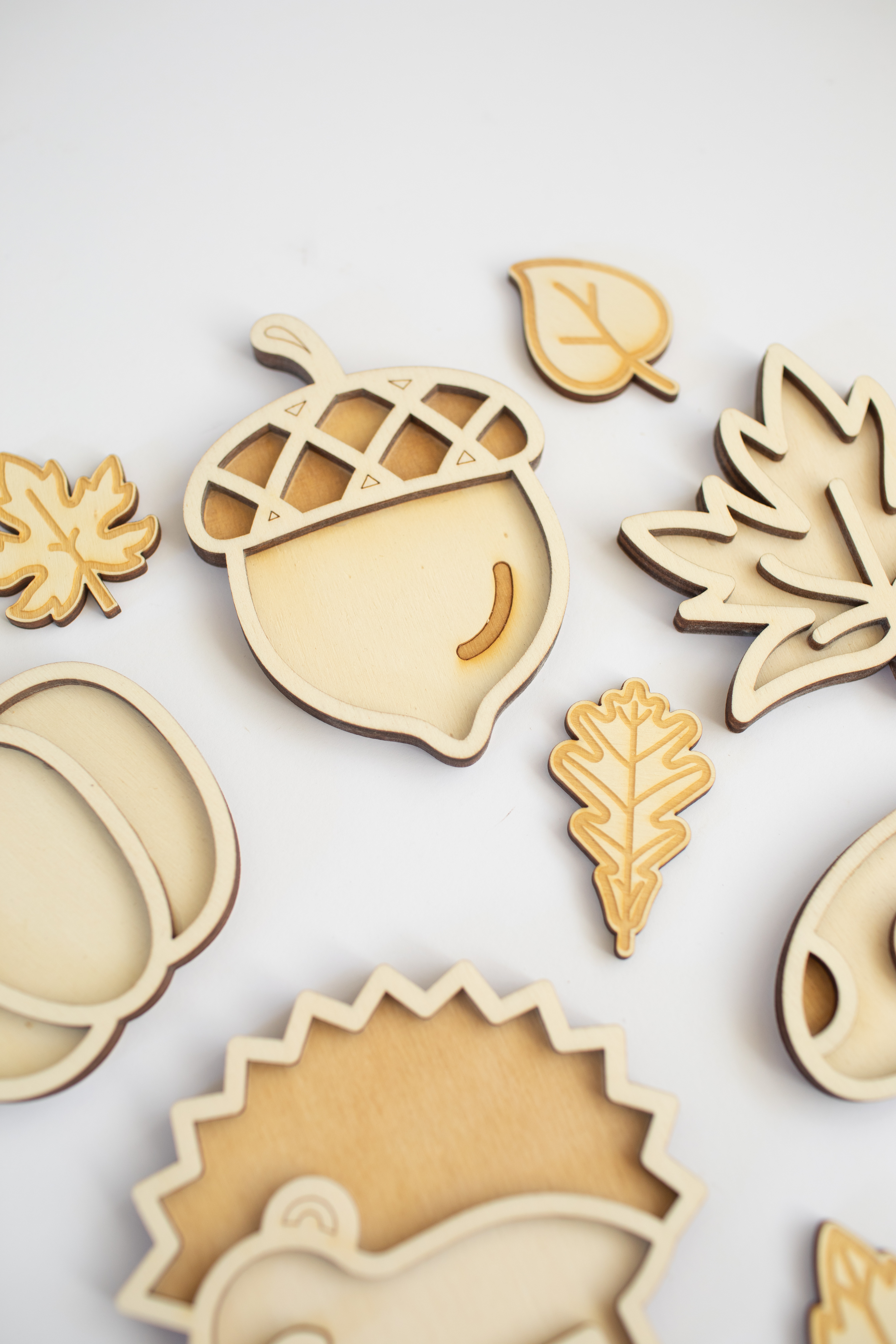 Speeltray miniset - De herfst