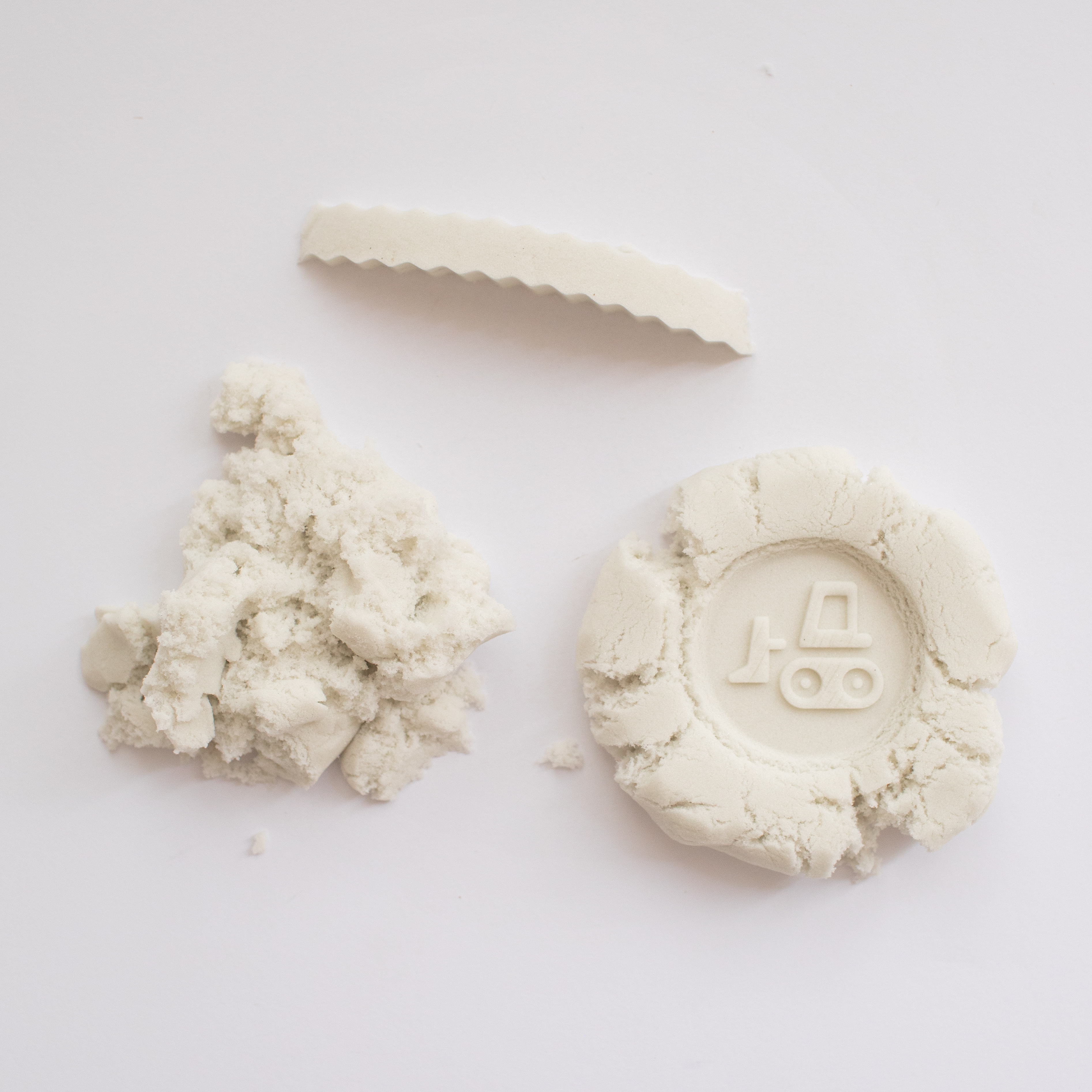 Magisch speelzand - Wit (500 gram)