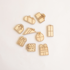 Houten speeltray - De zak van sinterklaas!