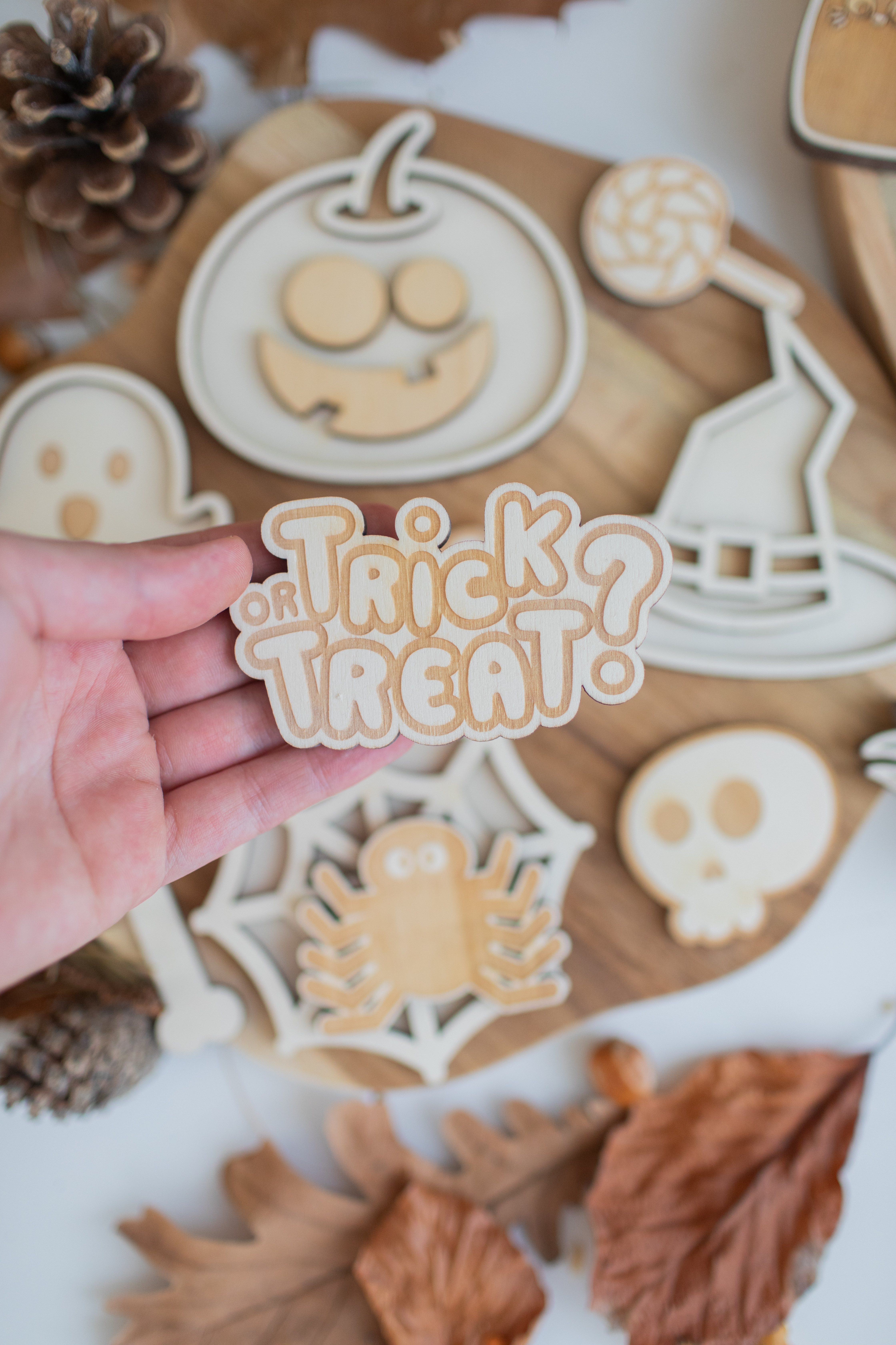 Speeltray miniset - Trick or Treat / Halloween