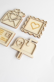 Speeltray  miniset  -  De post