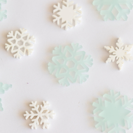 Figurenset - Sneeuwvlokken (10 stuks)
