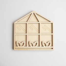 Houten speeltray - Kas