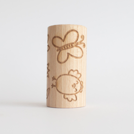 Houten roller - Het voorjaar!